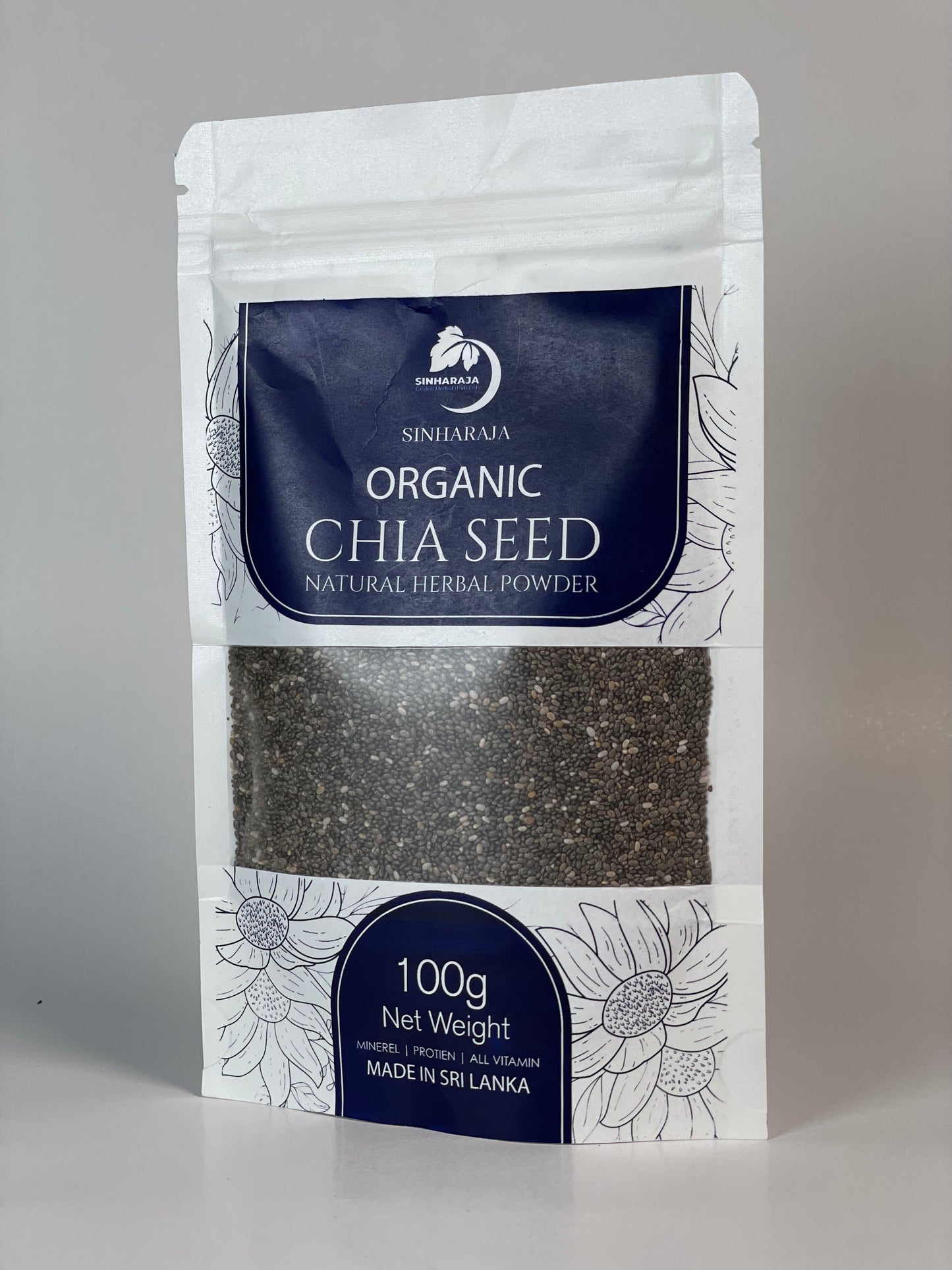 Sinharaja Organic Chia Seeds – Nutrient-Rich Natural Superfood