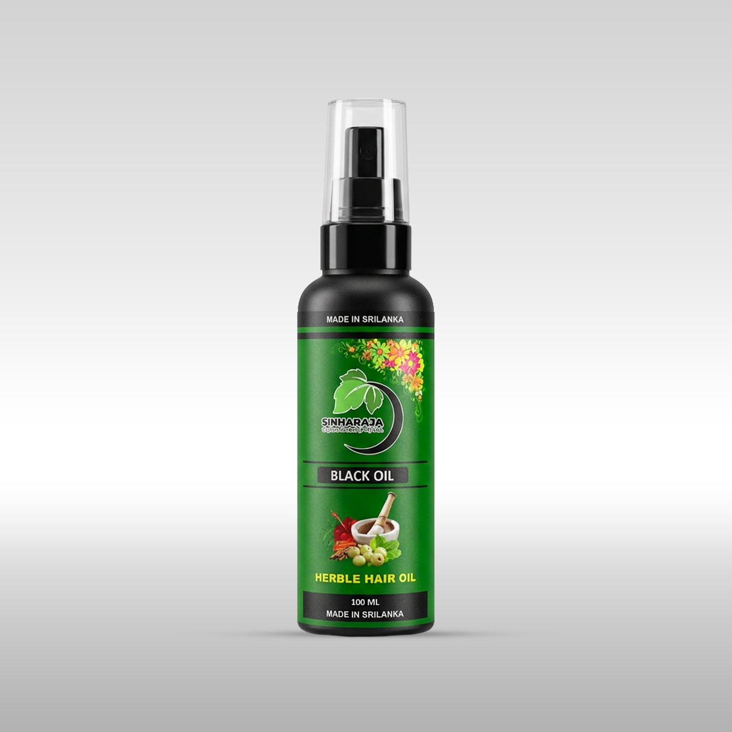 Sinharaja Hair Oil – Natural Ayurvedic Herbal Hair Oil for Hair Growth, Hair Fall Control & Healthy Hair