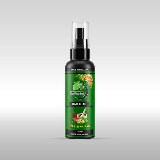 Sinharaja Hair Oil – Natural Ayurvedic Herbal Hair Oil for Hair Growth, Hair Fall Control & Healthy Hair